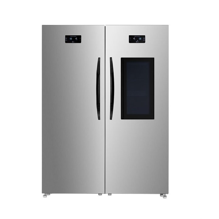 یخچال و فریزر دوقلو ۳۸ فوت مدل کامفورت درب بار شیشه ای Door in Door